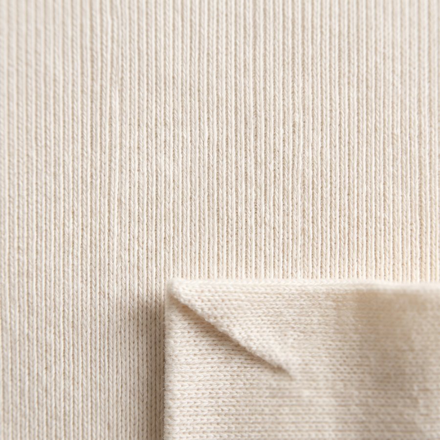 Interlock double knit structure