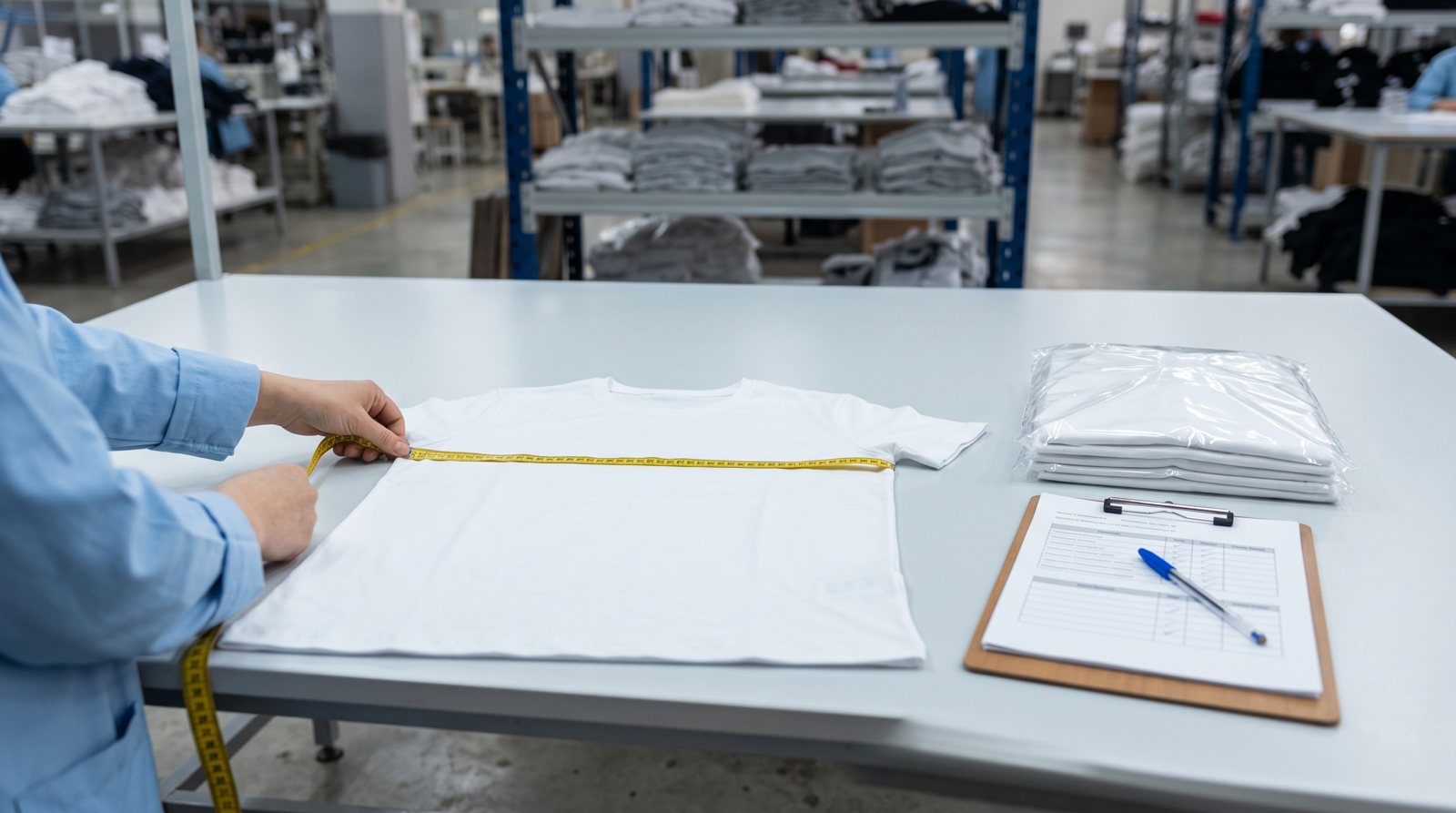 Final quality control measurement